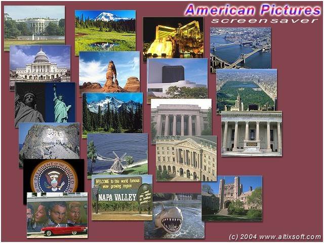 American Pictures Screensaver Screenshot